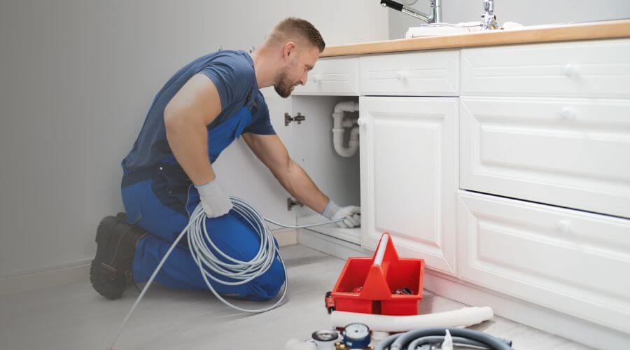 Local annual plumbing maintenance in Kincaid, KS